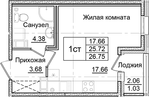 Планировка квартиры