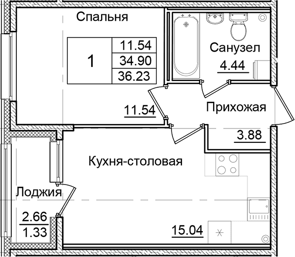 Планировка квартиры