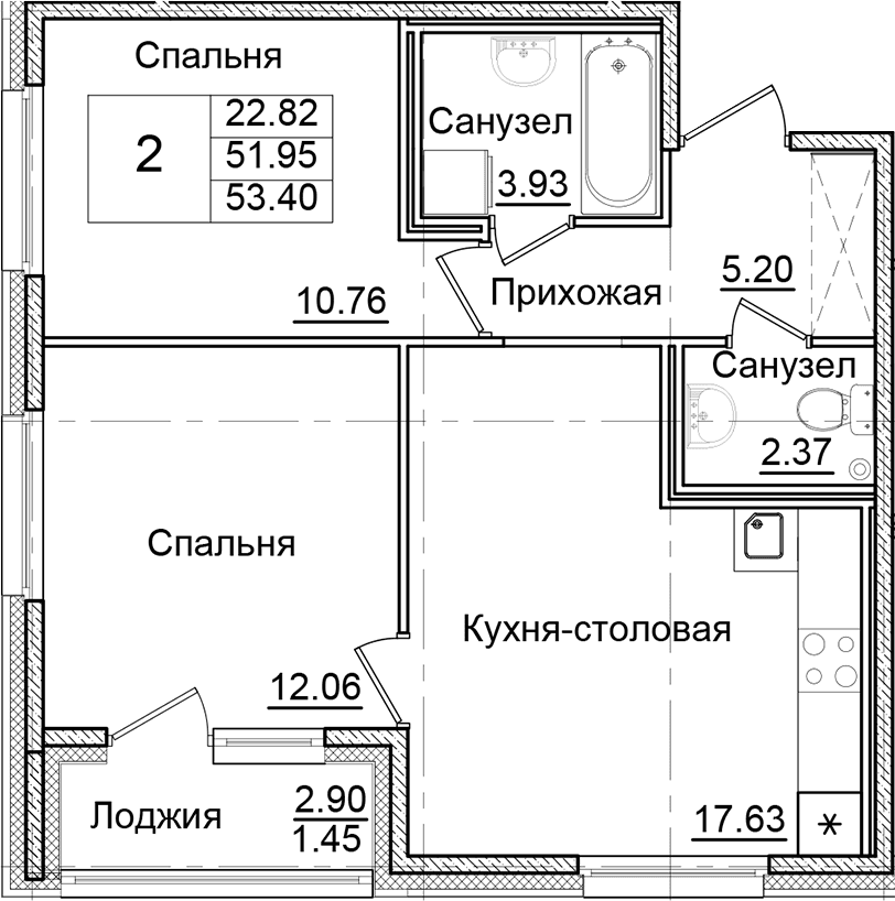 Планировка квартиры