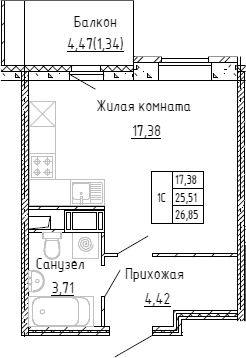 Планировка квартиры
