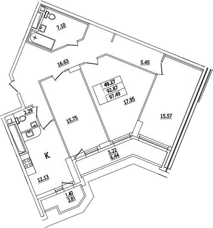 Планировка квартиры