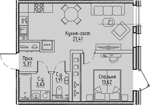 Планировка квартиры