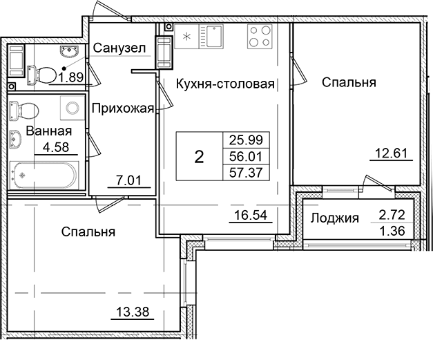 Планировка квартиры