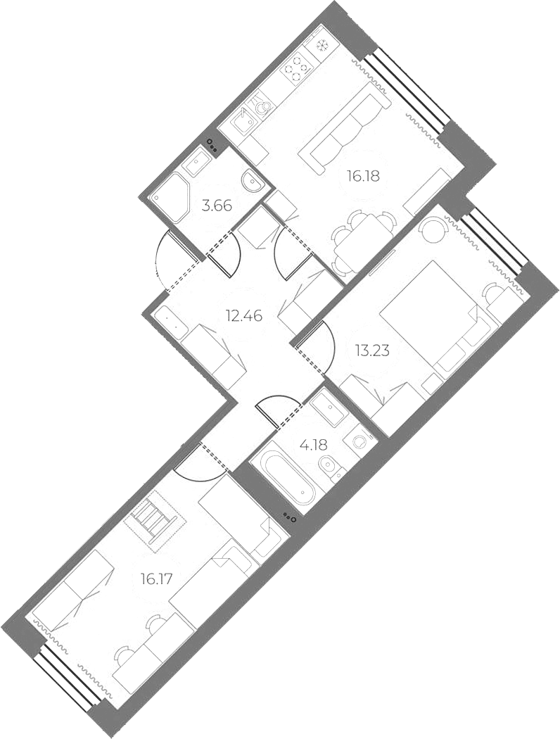 Планировка квартиры