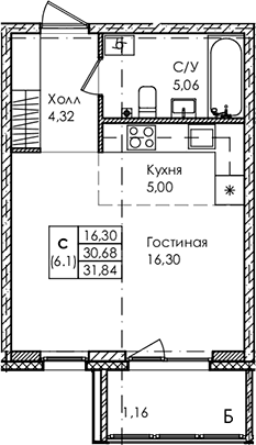 Планировка квартиры