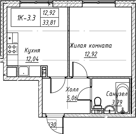 Планировка квартиры