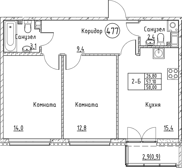Планировка квартиры