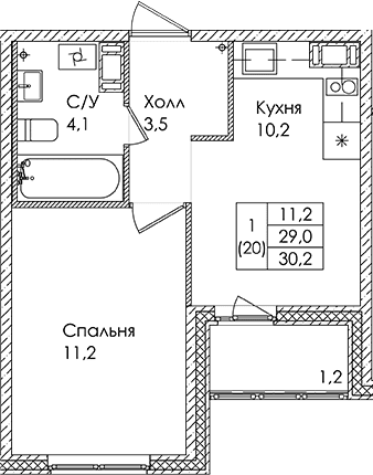 Планировка квартиры