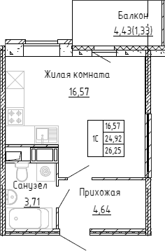 Планировка квартиры