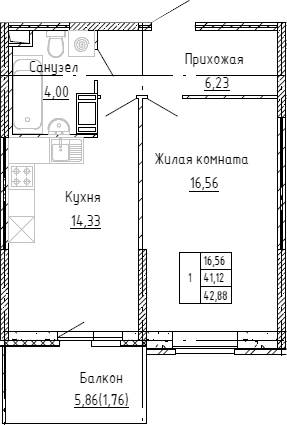 Планировка квартиры