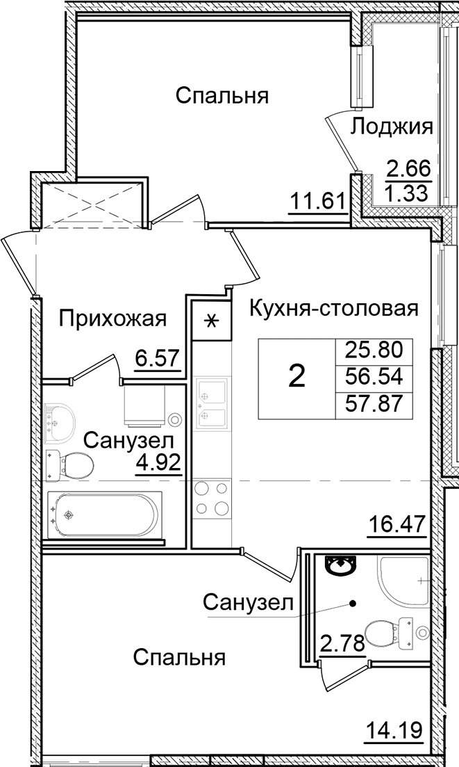 Планировка квартиры