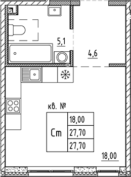 Планировка квартиры