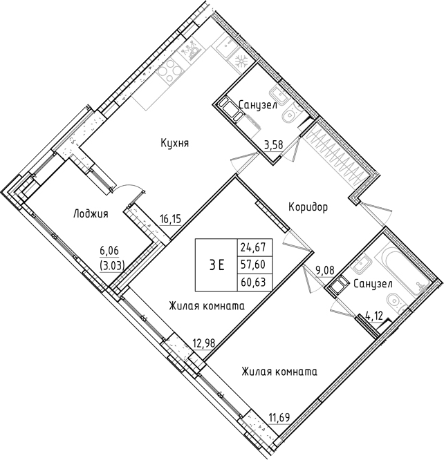 Планировка квартиры