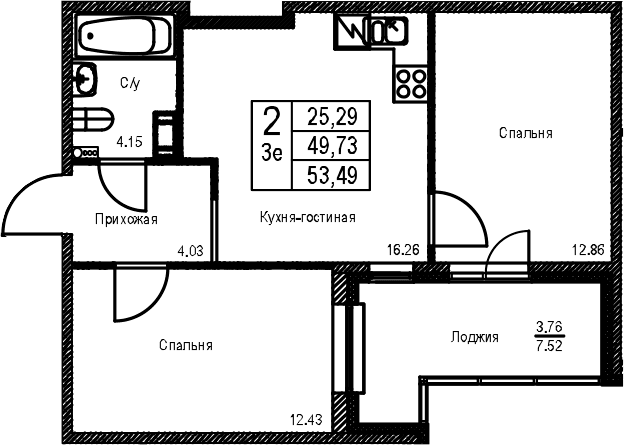Планировка квартиры