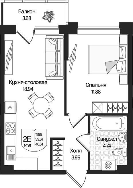 Планировка квартиры
