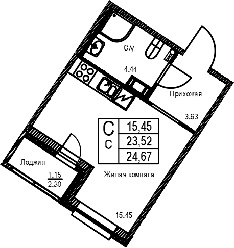 Планировка квартиры