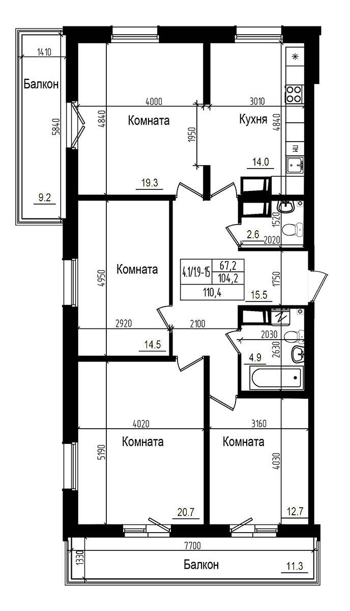 Планировка квартиры