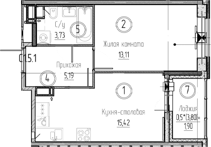 Планировка квартиры