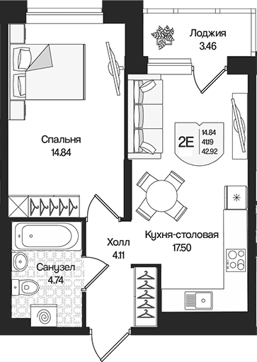 Планировка квартиры