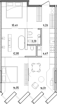 Планировка квартиры
