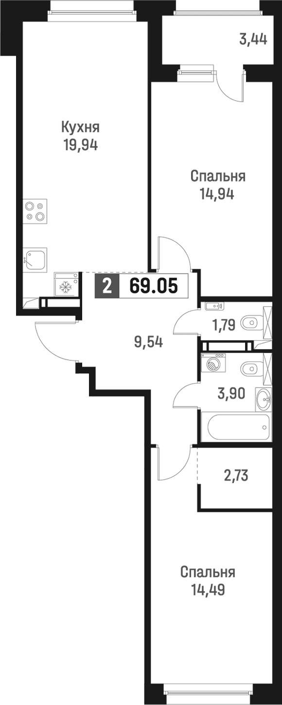 Планировка квартиры