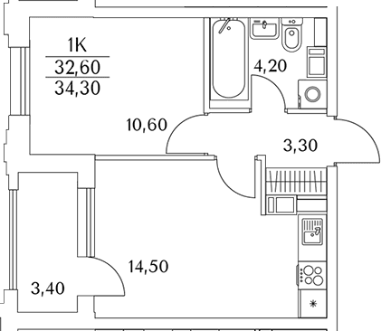 Планировка квартиры