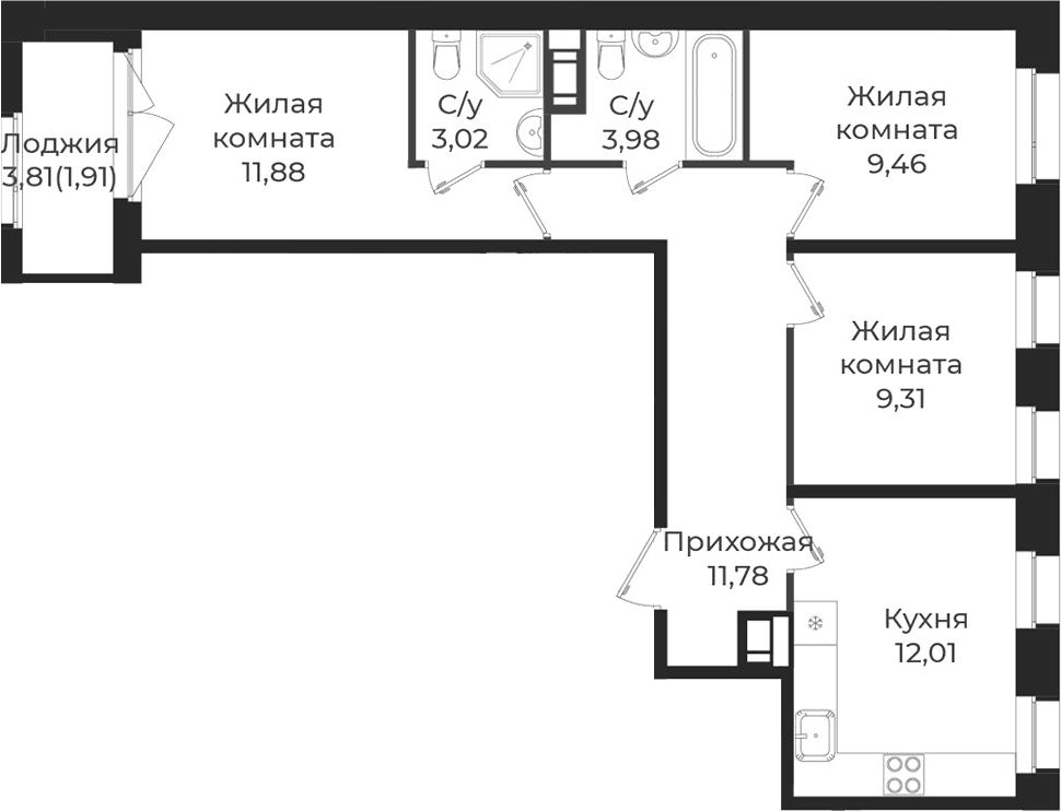 Планировка квартиры