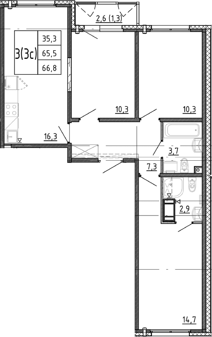 Планировка квартиры