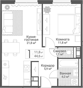 Планировка квартиры