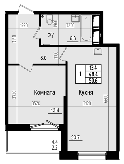 Планировка квартиры