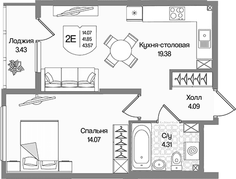 Планировка квартиры