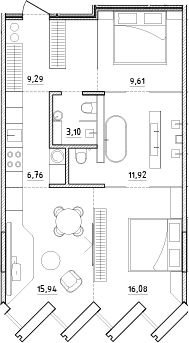 Планировка квартиры