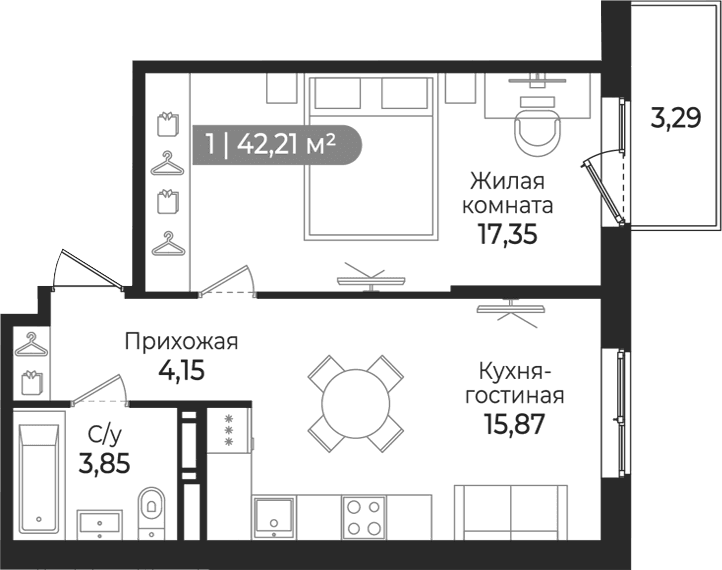 Планировка квартиры