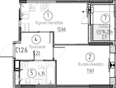 Планировка квартиры