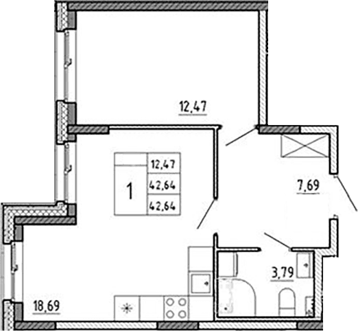 Планировка квартиры