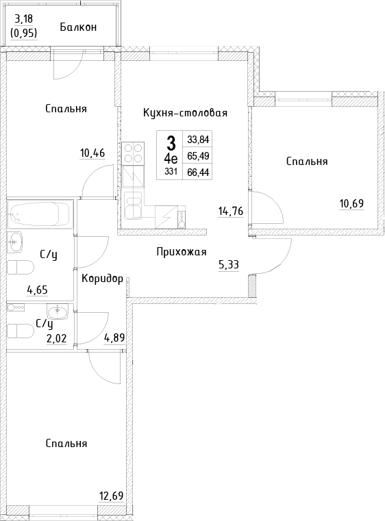 Планировка квартиры