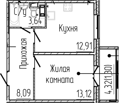 Планировка квартиры