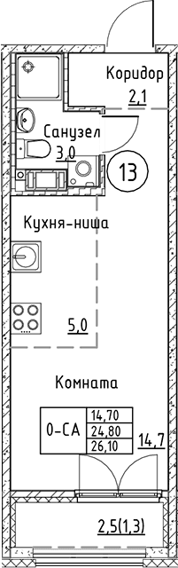 Планировка квартиры