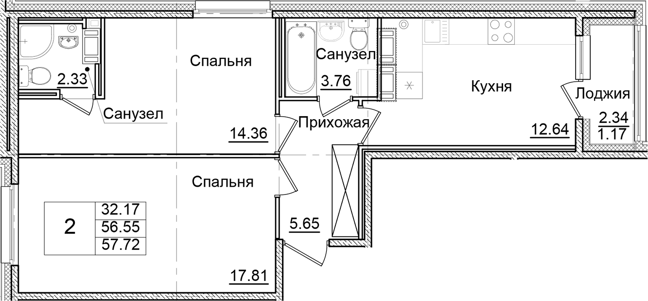 Планировка квартиры