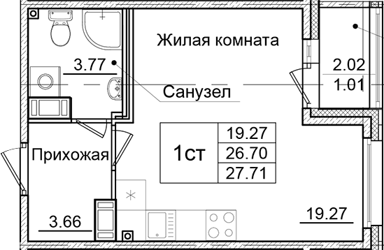 Планировка квартиры