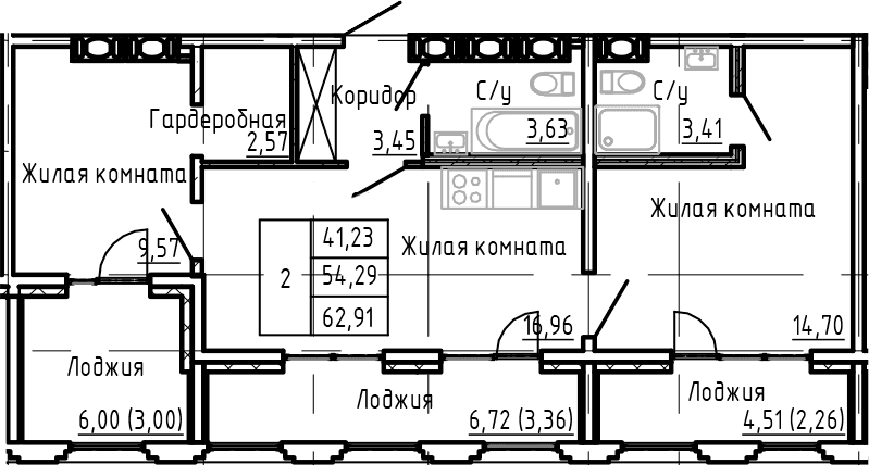 Планировка квартиры