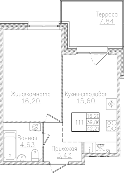 Планировка квартиры