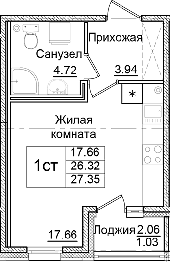 Планировка квартиры