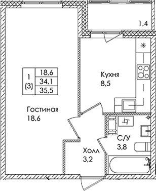Планировка квартиры