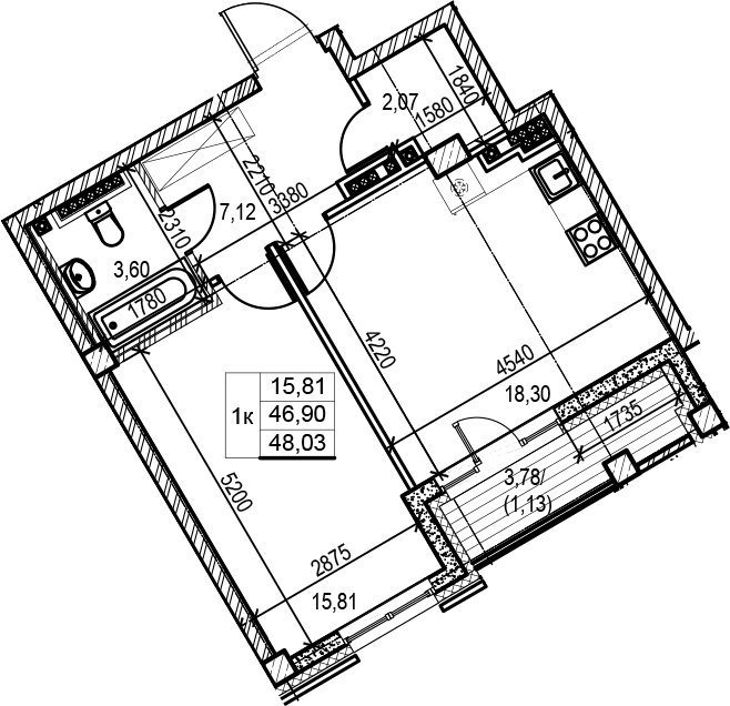 Планировка квартиры