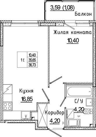 Планировка квартиры
