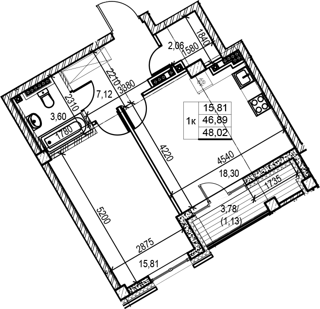 Планировка квартиры