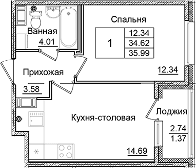 Планировка квартиры