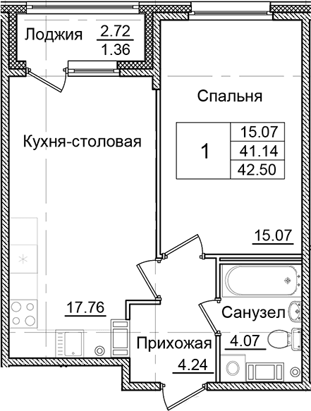 Планировка квартиры