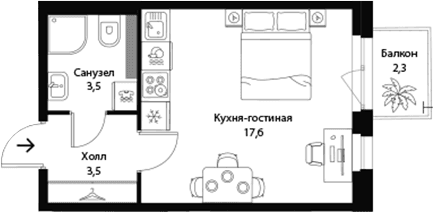 Планировка квартиры
